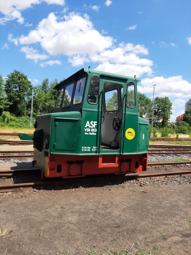 ASF vor dem Maschinenhaus