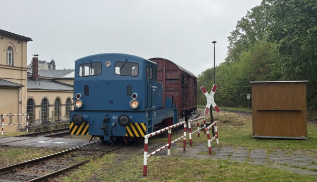 V22 mit Nahgüter nach Cunewalde am Maschinenhaus