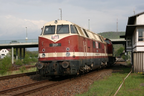 118 791 in der neuen Heimat Löbau am 27.04.2019