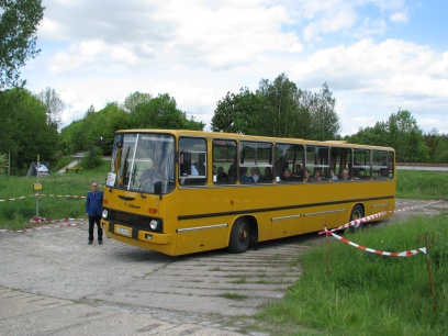 OSEF-Sonderbuslinie bei den Maschinenhaustagen 2014