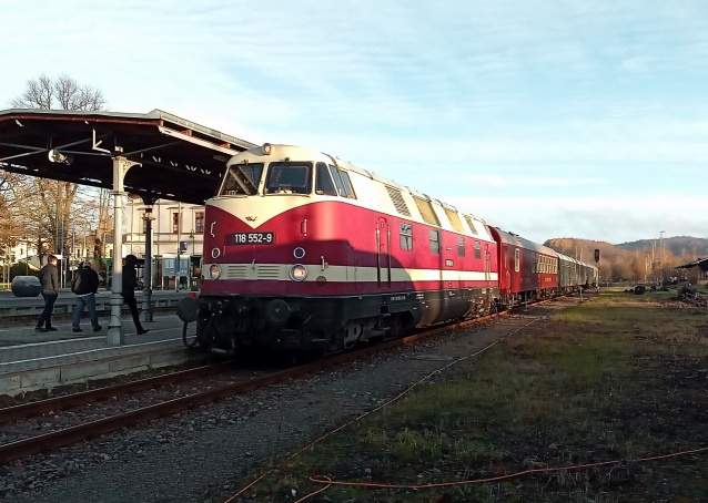 Sächsische-Schweiz-Rundfahrt mit 118 552-9