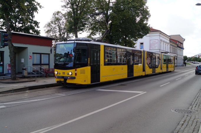 Strausberg Lustgarten Strausberger Eisenbahn KT8D Nr. 22