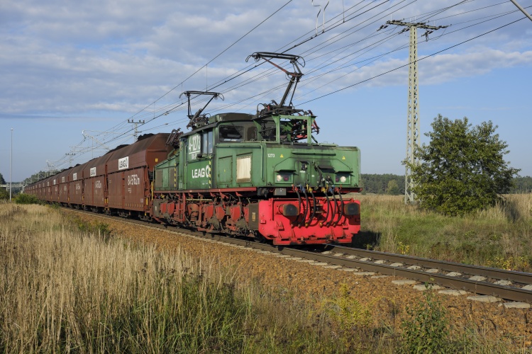 Kohlezug der LEAG bei Groß Oßnig
